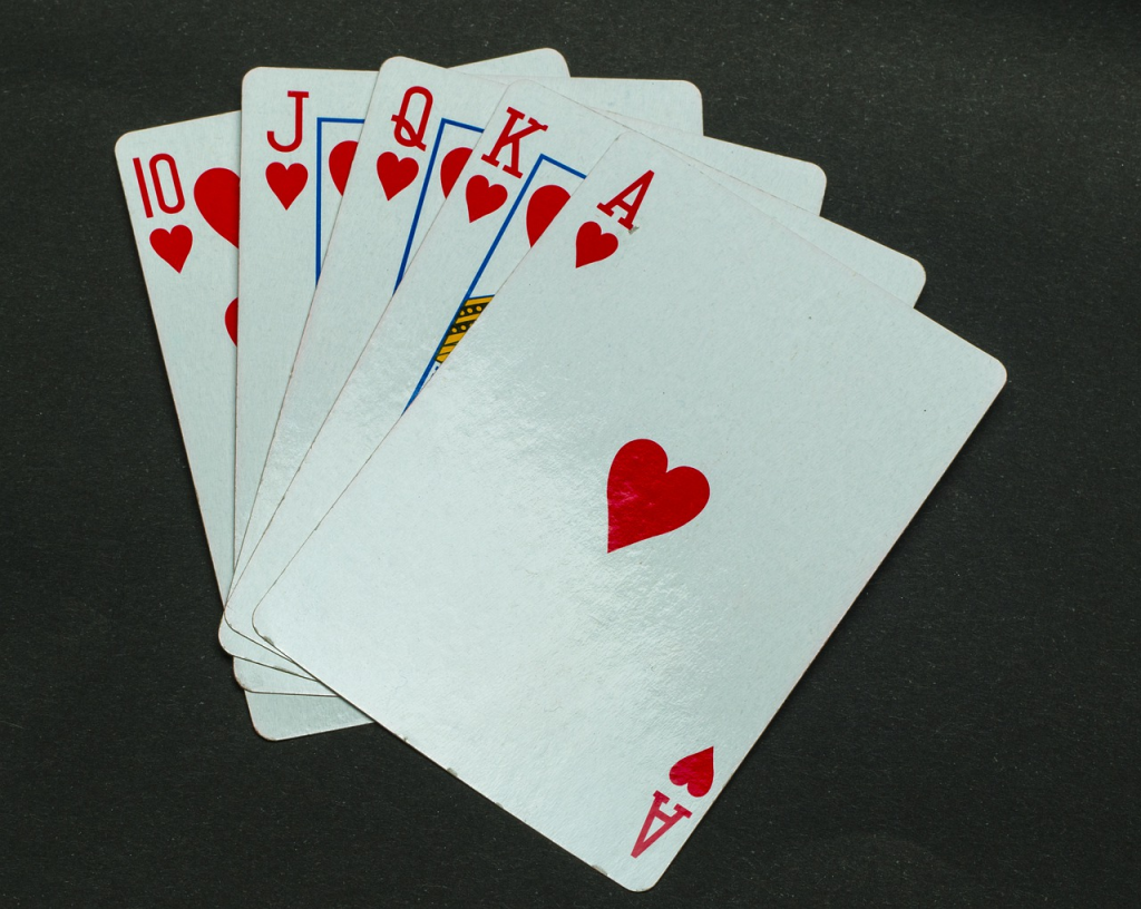 A five card hand