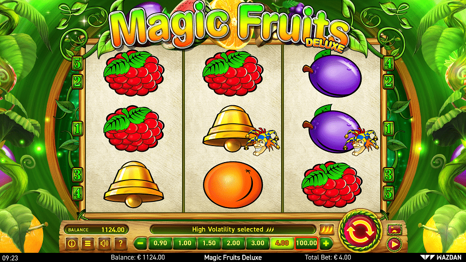 screenshot from Magic Fruits slots